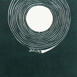 Jezus, de Man die zei 'Ik ben Ik' - hoogdruk Davitha