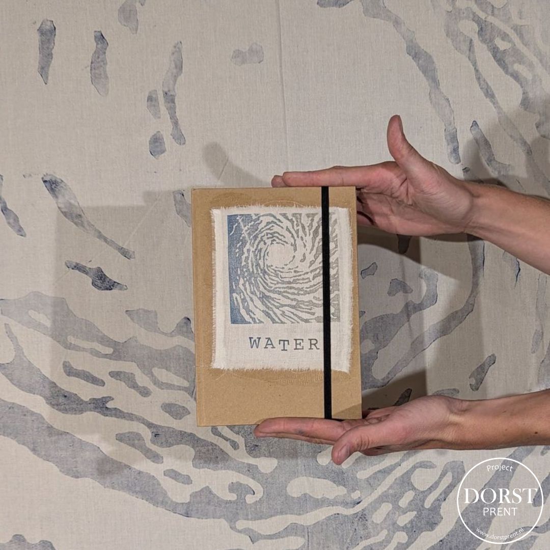 Notitieboek A5 water met logo