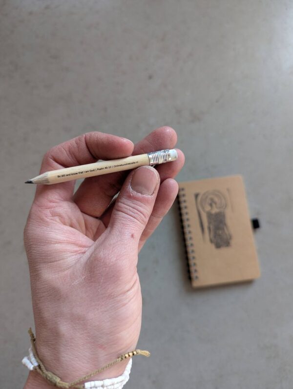 NIEUW! Bidboekje notitieboekje met potlood - Afbeelding 5